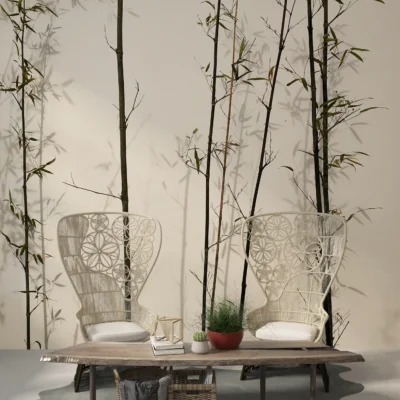 PP00234-WEB Papier peint Ombres de Bambou