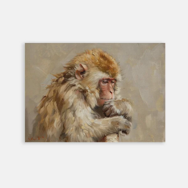 TAB00747-WEB TOILE Wise Old Monkey