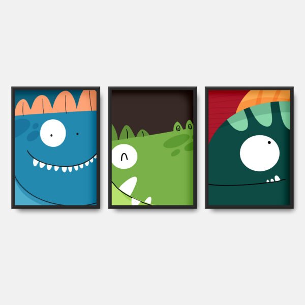 TAB00804-WEB POSTER Friendly Monsters